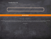 Tablet Screenshot of didaktech.lernbroker.de